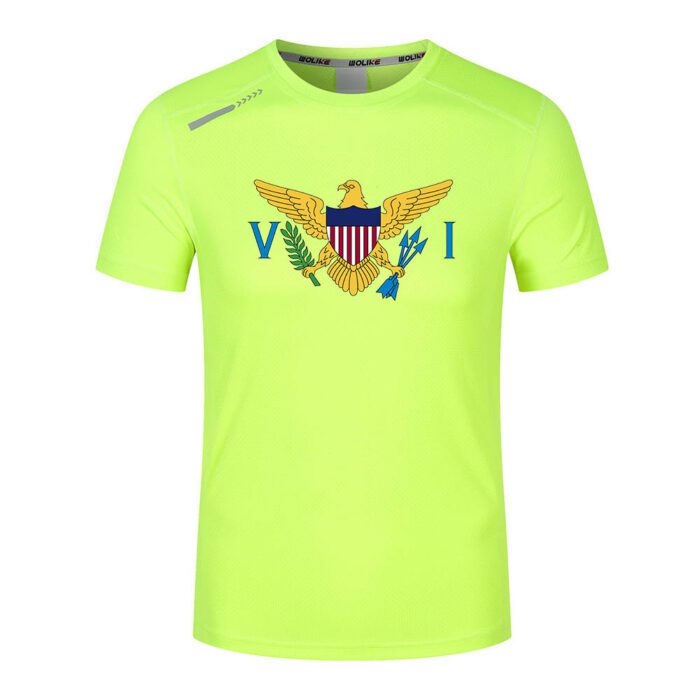 Virgin Islands of the United States flag t shirt