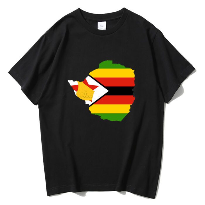 Zimbabwe flag t shirt