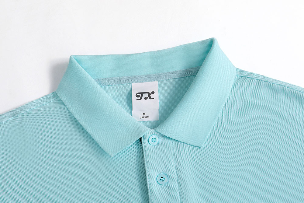 210GSM 65%Cotton 35%Polyester CVC Pique Polo T-Shirt Women