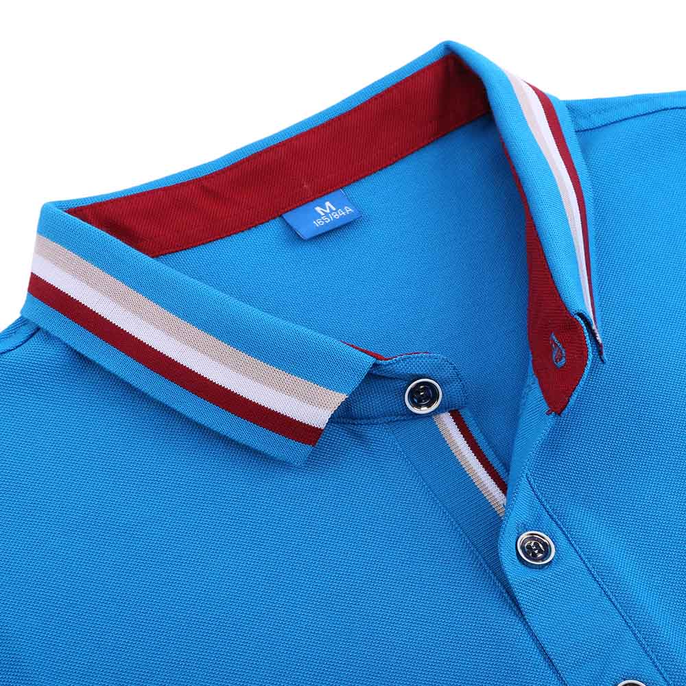 200GSM 58%Cotton 42%Mulberry Silk Women Golf Polo Embroidered