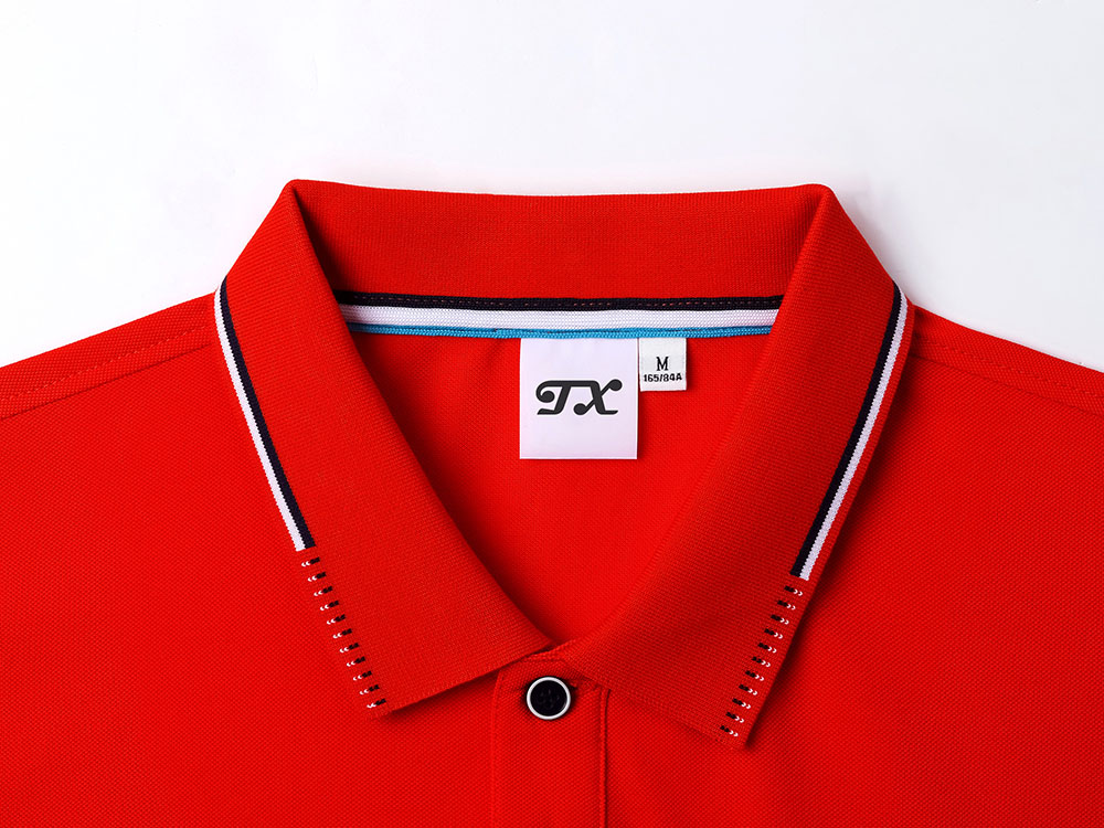 190GSM 60%Cotton 35%Viscose 5%Spandex Women Polo Golf Apparel