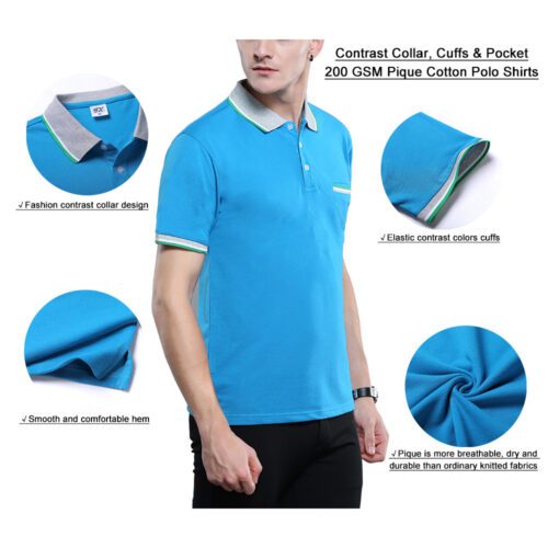 Cotton Pique Polo Shirts