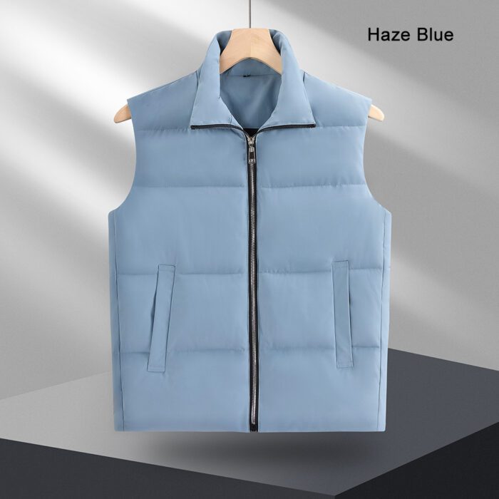 Puffer Vest Upper 100% polyester Lining 290T Poly Pongee
