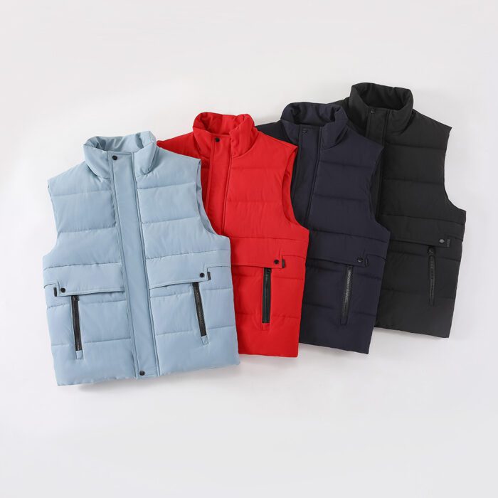 Puffer Vest Poly Pongee