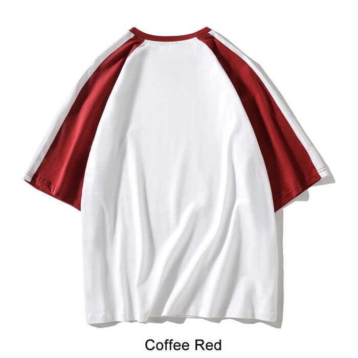 200GSM 100% Combed Cotton Half Sleeve Raglan Sleeves T-shirts