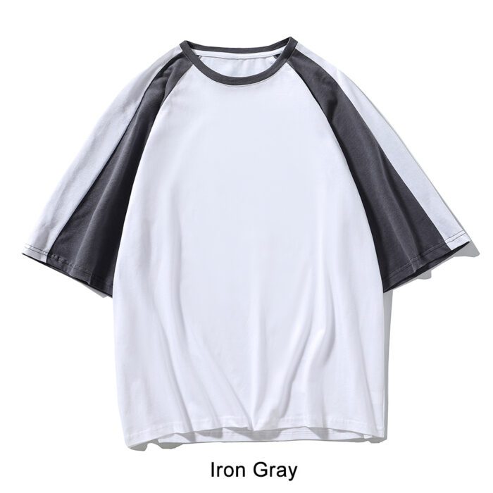 200GSM 100% Combed Cotton Half Sleeve Raglan Sleeves T-shirts