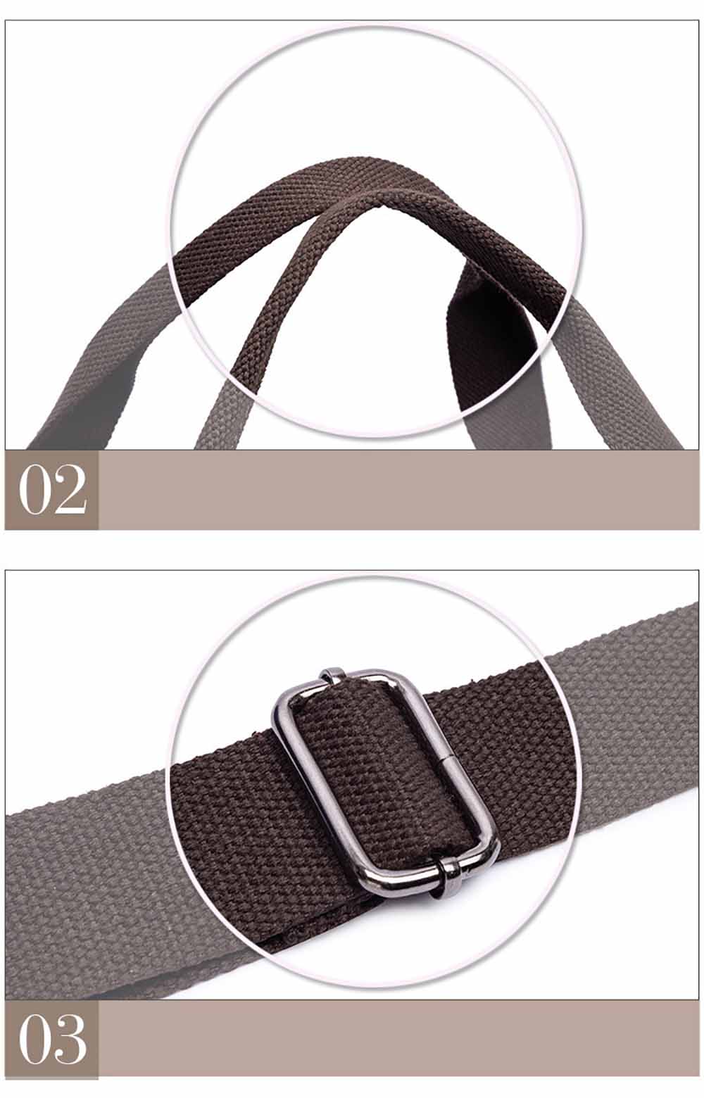 Duffle bag details