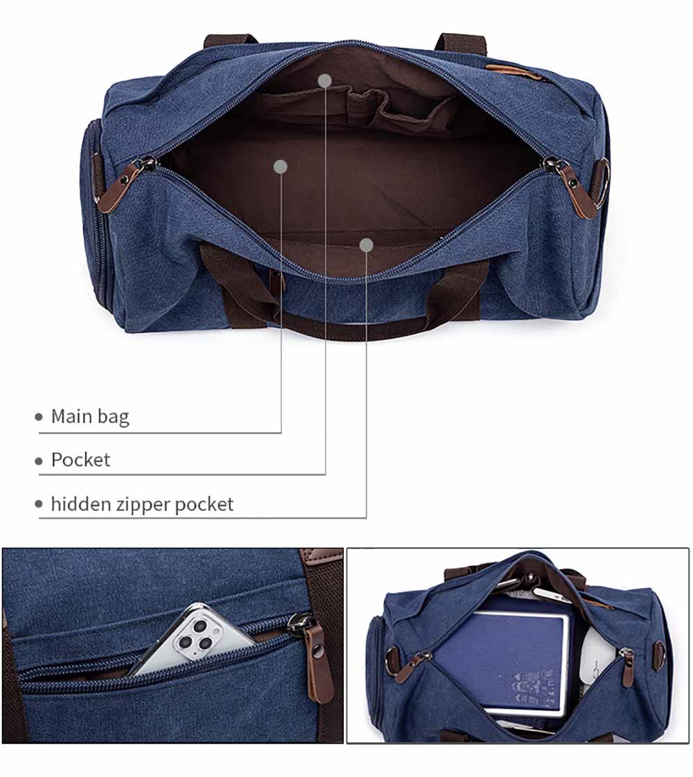 Duffle bag space