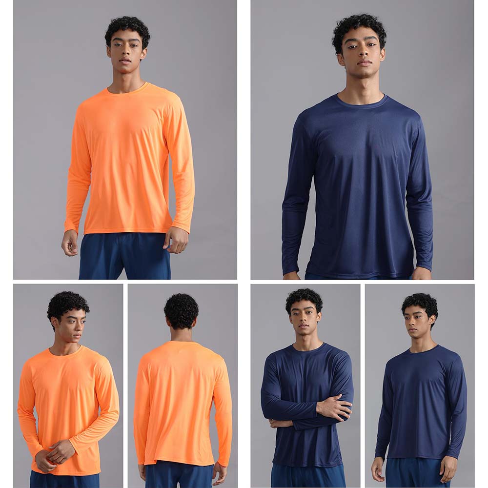 100GSM DryFit Polyester Tshirt Long Sleeve