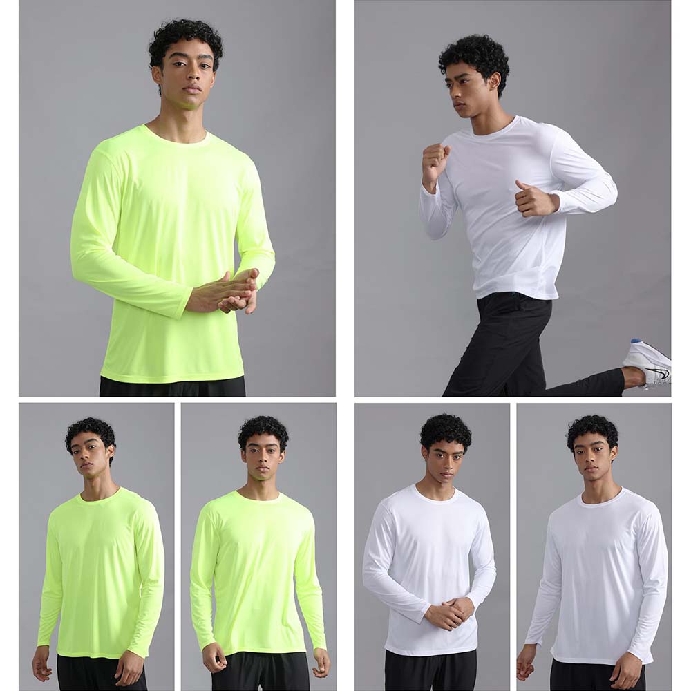 100GSM DryFit Polyester Tshirt Long Sleeve